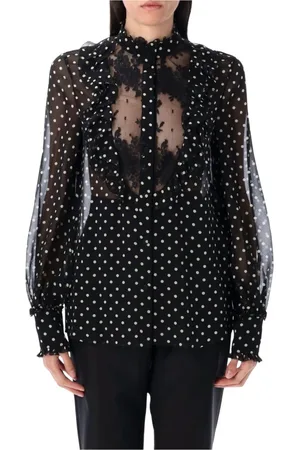 VALENTINO Dame, Bluser & Skjorter, Svart, XS