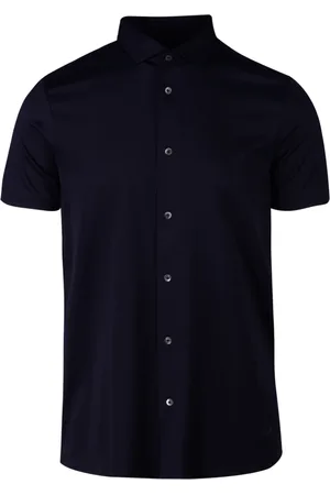 Emporio Armani Herre, Skjorter, Blå, 2XL