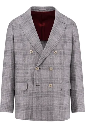 Brunello Cucinelli Herre, Jakker, Grå, M