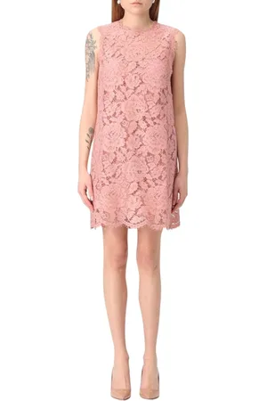 Dolce & Gabbana Dame, Kjoler, Rosa, 3XL
