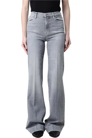 7 for all Mankind Dame, Jeans, Grå, W31
