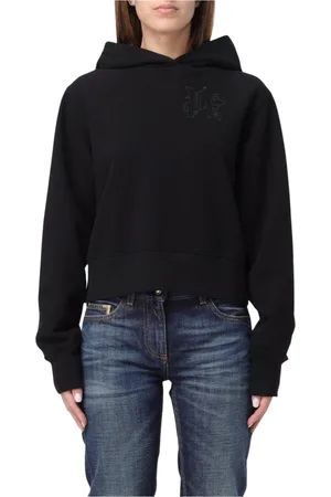 Palm Angels Dame, Gensere & Hettegensere, Svart, XS