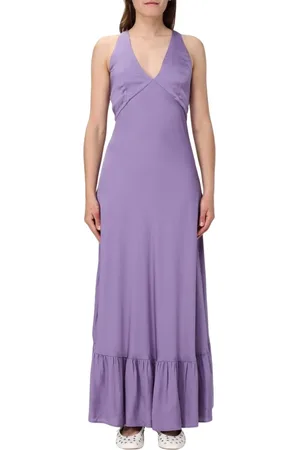 Twin-Set Dame, Kjoler, Lilla, 2XS