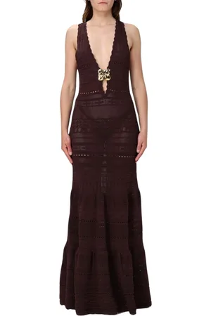 Elisabetta Franchi Dame, Kjoler, Brun, M
