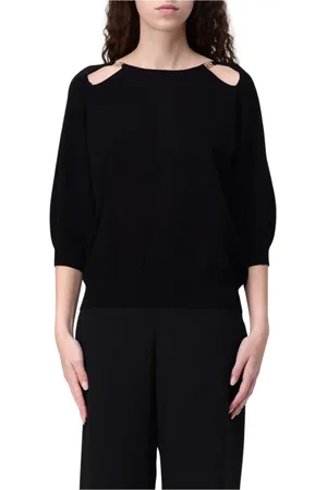 Twin-Set Dame, Strikkevarer, Svart, XL