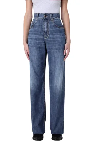 Brunello Cucinelli Dame, Jeans, Blå, M