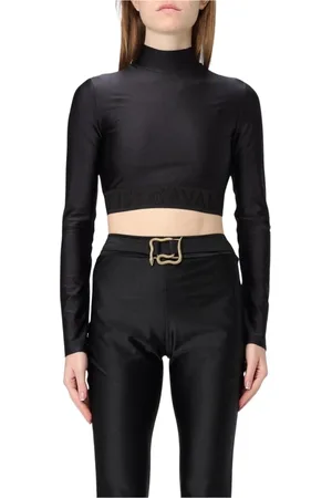 Roberto Cavalli Dame, Topper, Svart, M