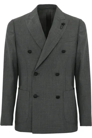 LARDINI Herre, Jakker, Grå, XL