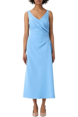 ERMANNO SCERVINO Dame, Kjoler, Blå, XS