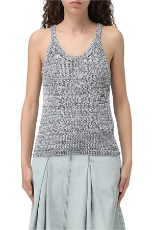 Armani Exchange Dame, Topper, Blå, XS