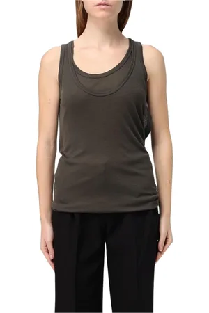 Helmut Lang Dame, Topper, Grå, L