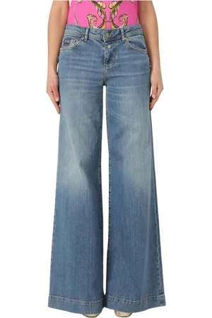 VERSACE Dame, Jeans, Blå, W28