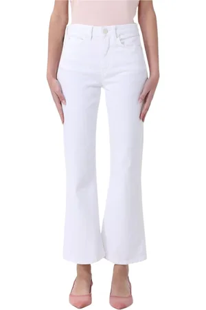 Pinko Dame, Jeans, Hvit, W29