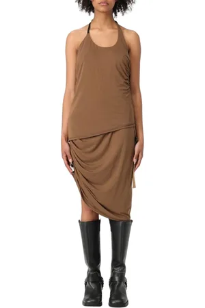Helmut Lang Dame, Kjoler, Brun, S