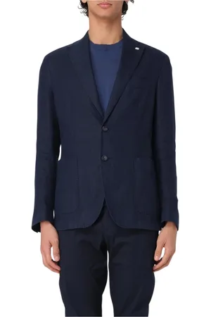 Manuel Ritz Herre, Jakker, Blå, 2XL
