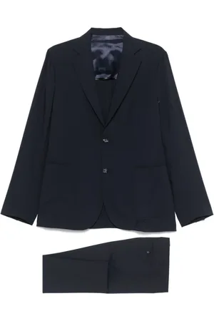 BARBA Herre, Dress, Blå, L