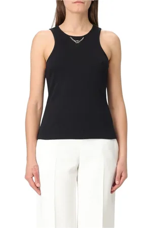 Twin-Set Dame, Topper, Svart, XS