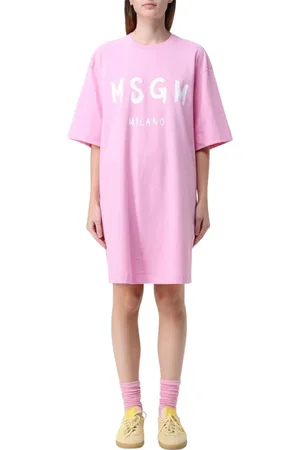 Msgm Dame, Kjoler, Rosa, S