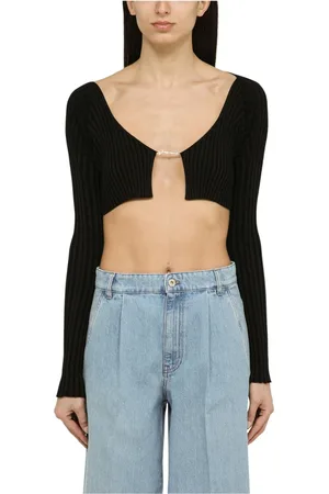 Jacquemus Dame, Strikkevarer, Svart, XS