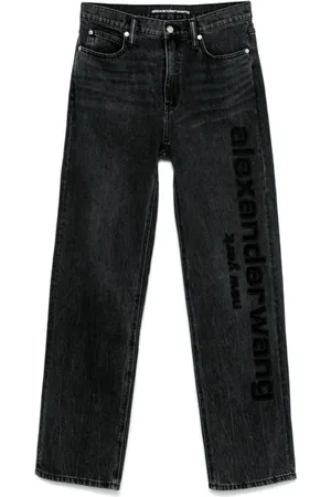 Alexander Wang Dame, Jeans, Svart, W26
