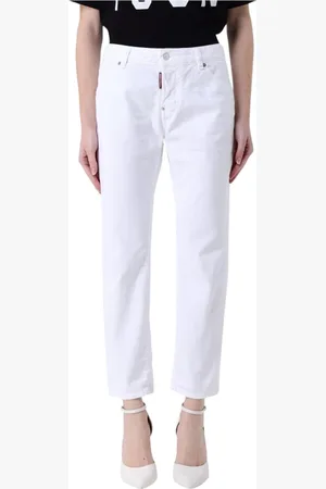 Dsquared2 Dame, Jeans, Hvit, XS