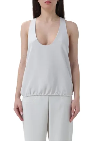 Giorgio Armani Dame, Topper, Hvit, S
