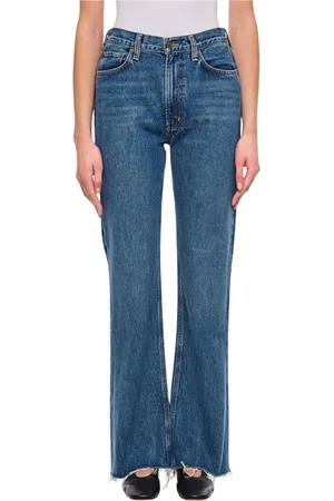 AGOLDE Dame, Jeans, Blå, W26