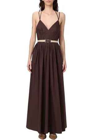 Twin-Set Dame, Kjoler, Brun, S