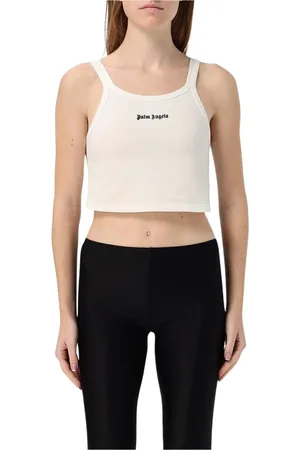Palm Angels Dame, Topper, Hvit, XS
