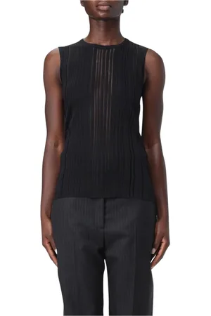 Helmut Lang Dame, Topper, Svart, S