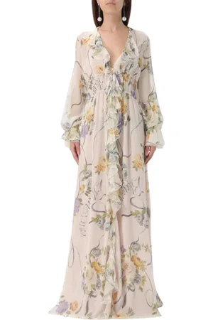 BLUMARINE Dame, Kjoler, Hvit, M