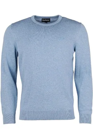 Barbour Herre, Strikkevarer, Blå, M