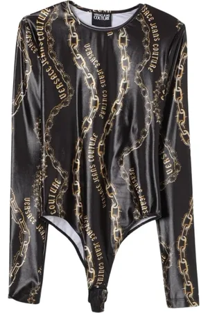 VERSACE Dame, Topper, Svart, S