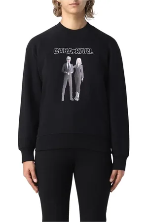Karl Lagerfeld Dame, Gensere & Hettegensere, Svart, S