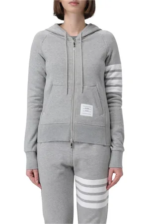 Thom Browne Dame, Gensere & Hettegensere, Grå, S
