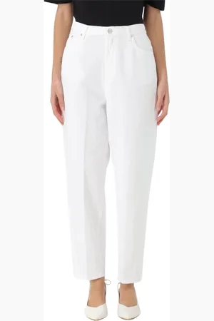 Dondup Dame, Jeans, Hvit, W32