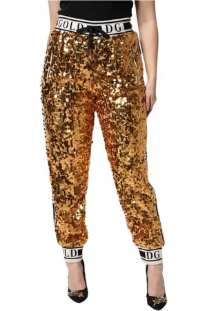 Dolce & Gabbana Dame, Bukser, Gul, M