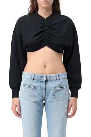 Palm Angels Dame, Gensere & Hettegensere, Svart, S