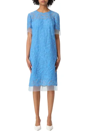 ERMANNO SCERVINO Dame, Kjoler, Blå, L
