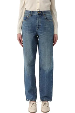 Tory Burch Dame, Jeans, Blå, W30