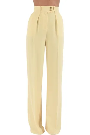 Elisabetta Franchi Dame, Bukser, Gul, M