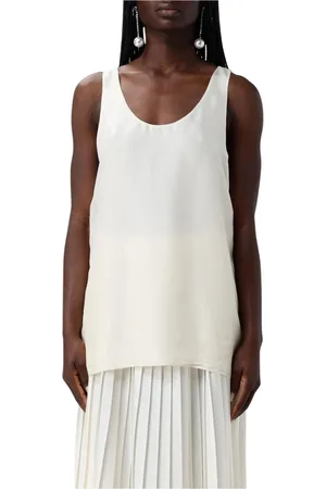 Serafini Dame, Topper, Hvit, XL
