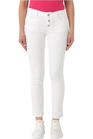 Liu Jo Dame, Jeans, Hvit, W27