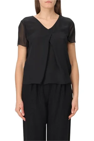 Emporio Armani Dame, Bluser & Skjorter, Svart, S