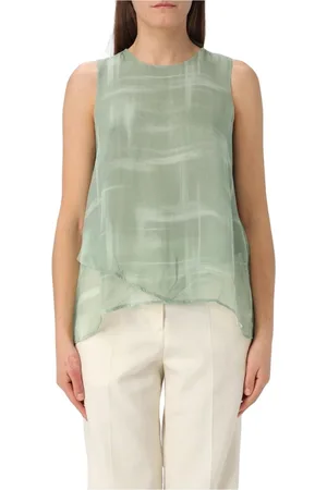 Armani Exchange Dame, Topper, Grønn, XS