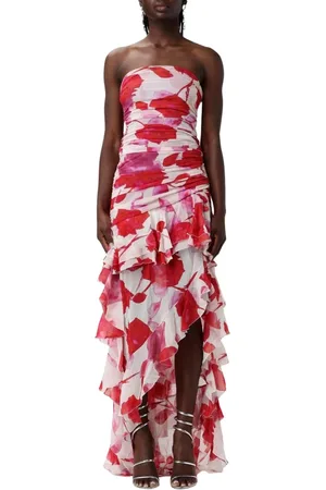 BLUMARINE Dame, Kjoler, Rød, S
