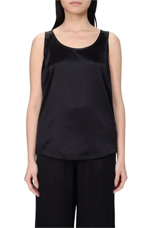 Brunello Cucinelli Dame, Topper, Svart, S