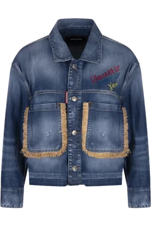Dsquared2 Dame, Jakker, Blå, 2XS