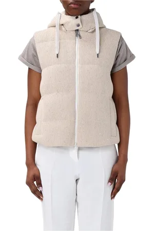 Brunello Cucinelli Dame, Jakker, Gul, 2XS