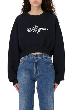 Msgm Dame, Gensere & Hettegensere, Blå, M